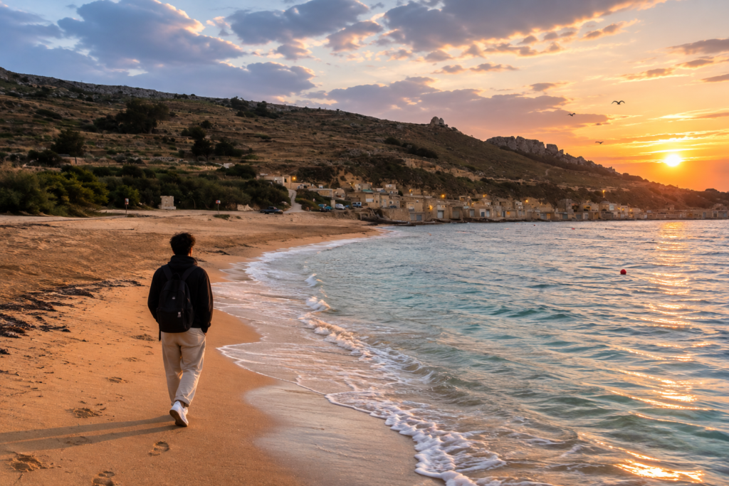 I love These images with beaches on malta